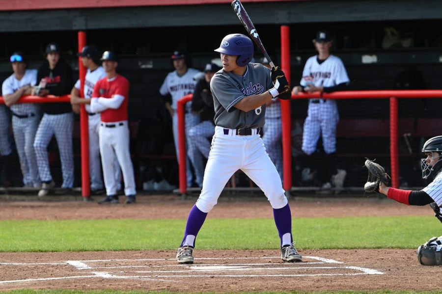 Baseball player Tyler Kubo plays outfielder for Amador Valley and recently committed to Occidental College.