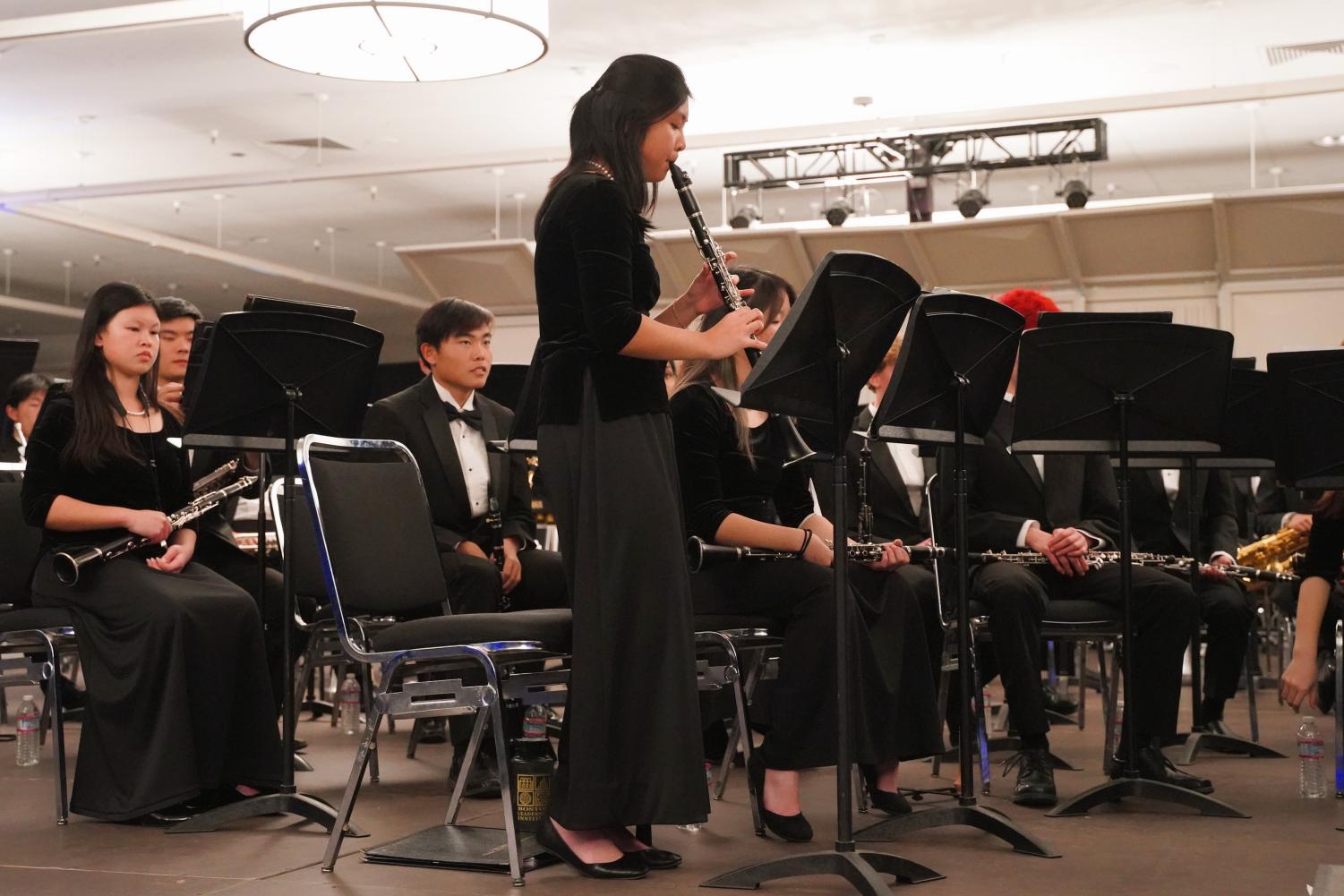 Wind 1 performs at California All State Music Educators Conference