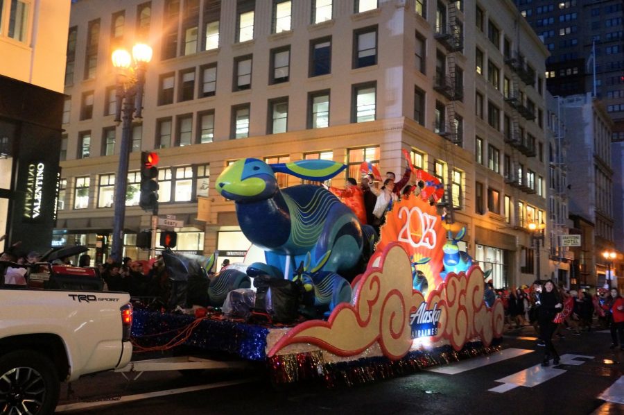 San Franciscos Lunar New Year parade kicked off the year of the rabbit with a rainy but exciting celebration.