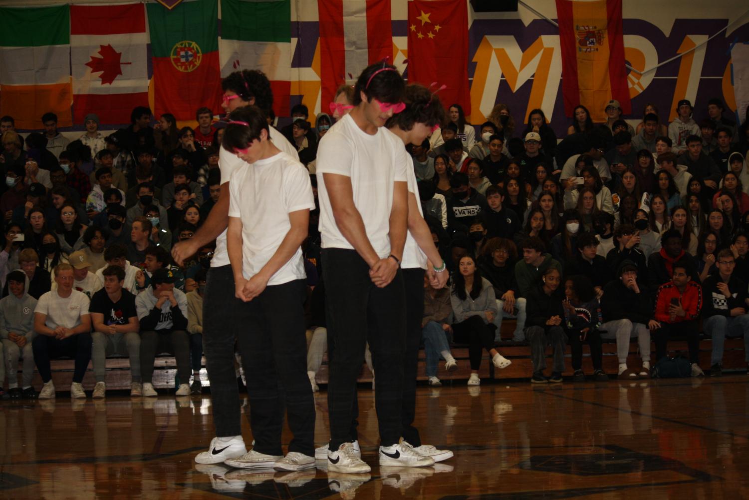 Mr. Amador boys perform at Donversity rally