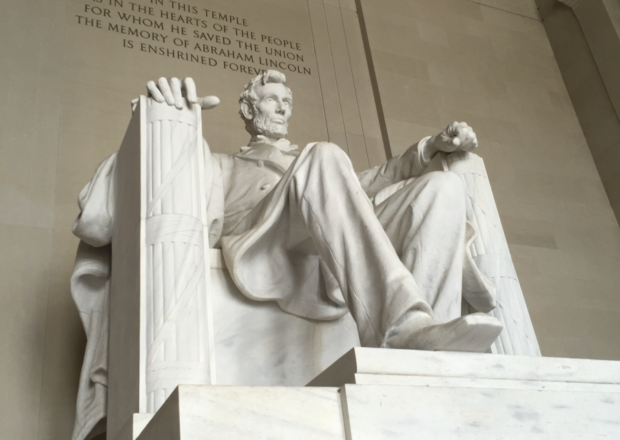 The Lincoln memorial represents the steps to freedom in our country and the appreciation of our presidents’ legacies. 