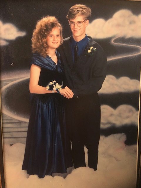 At Vice Principal Melanie Harris’s school, there wasn’t a prom, but they did have a winter formal where the guys would dress up in suits or sweater vests instead of tuxedos. 