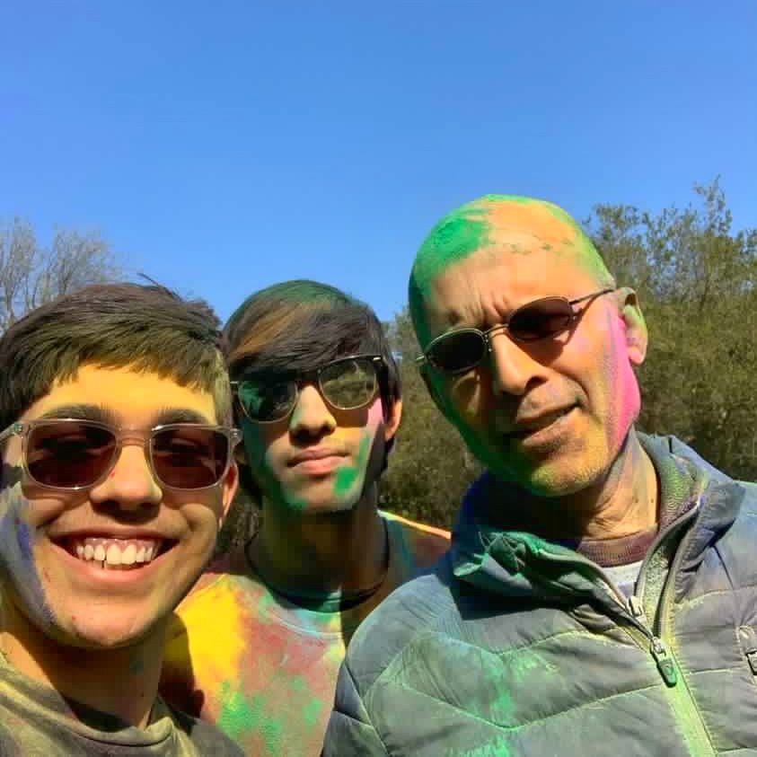 Local neighborhoods celebrate Holi with flying colors