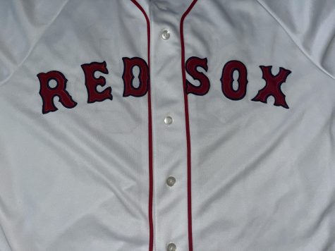 A baseball jersey representing a team who has been in the league since the first rules were created.