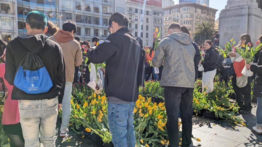 The Tulip event was a success in San Fransisco, as it was met with a large crowd during Women's Day