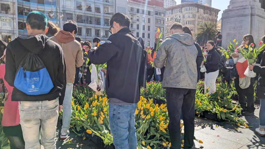 The Tulip event was a success in San Fransisco, as it was met with a large crowd during Womens Day