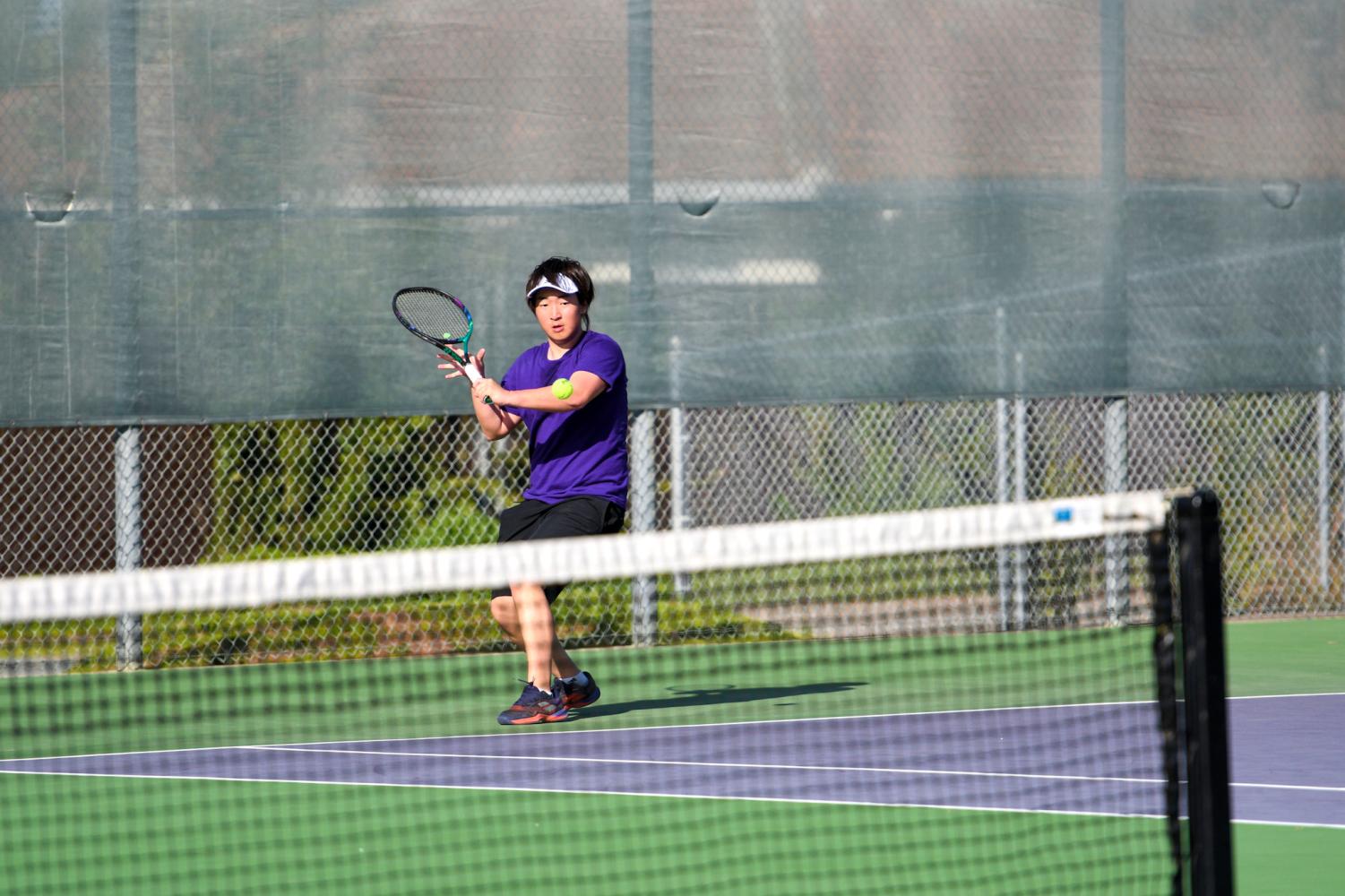 Boys Varsity Tennis defeats Foothill in an exciting 6-3 victory