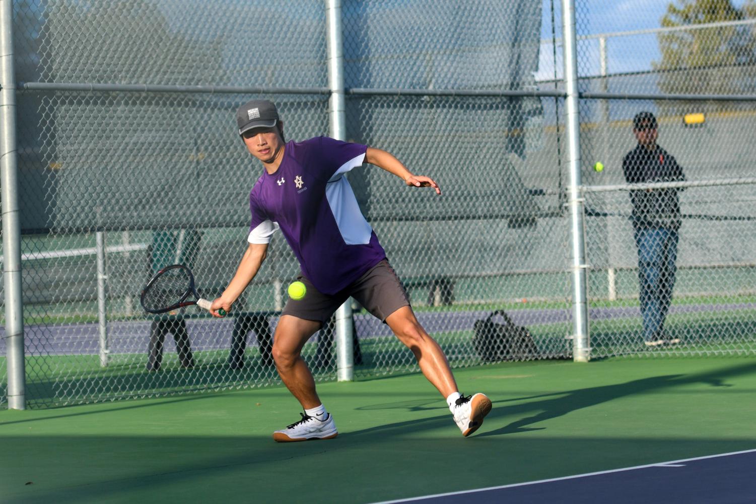 Boys Varsity Tennis defeats Foothill in an exciting 6-3 victory