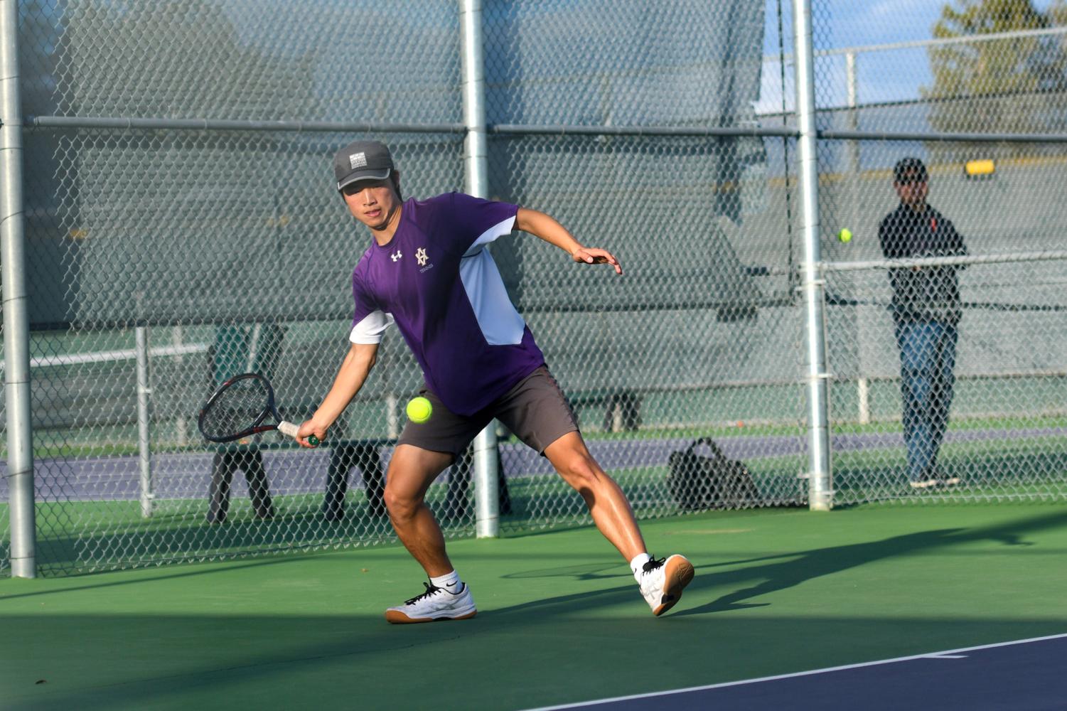 Boys+Varsity+Tennis+defeats+Foothill+in+an+exciting+6-3+victory