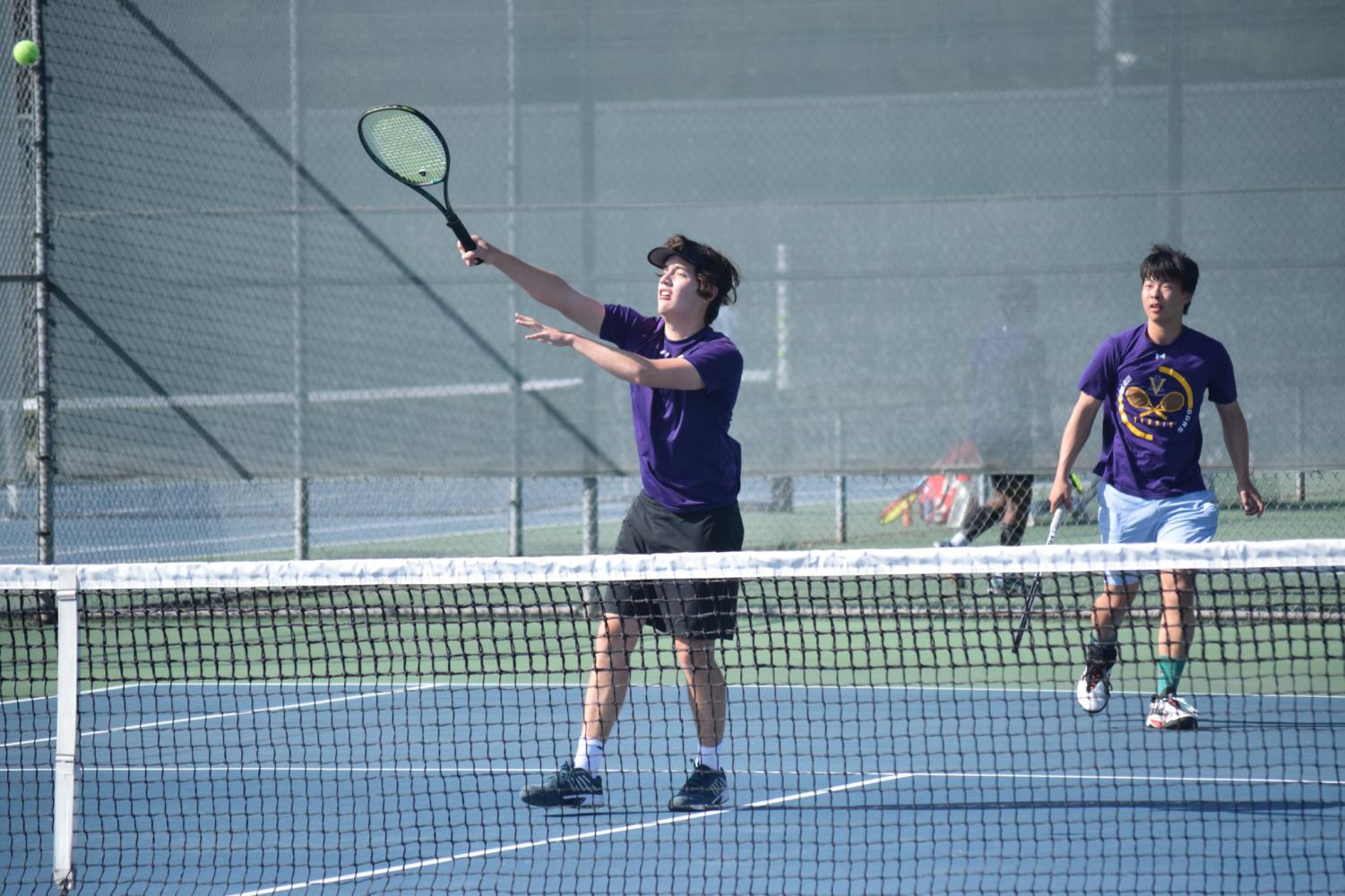 Boys+Varsity+Tennis+defeats+Washington+High+5-2+in+preparation+for+NCS.