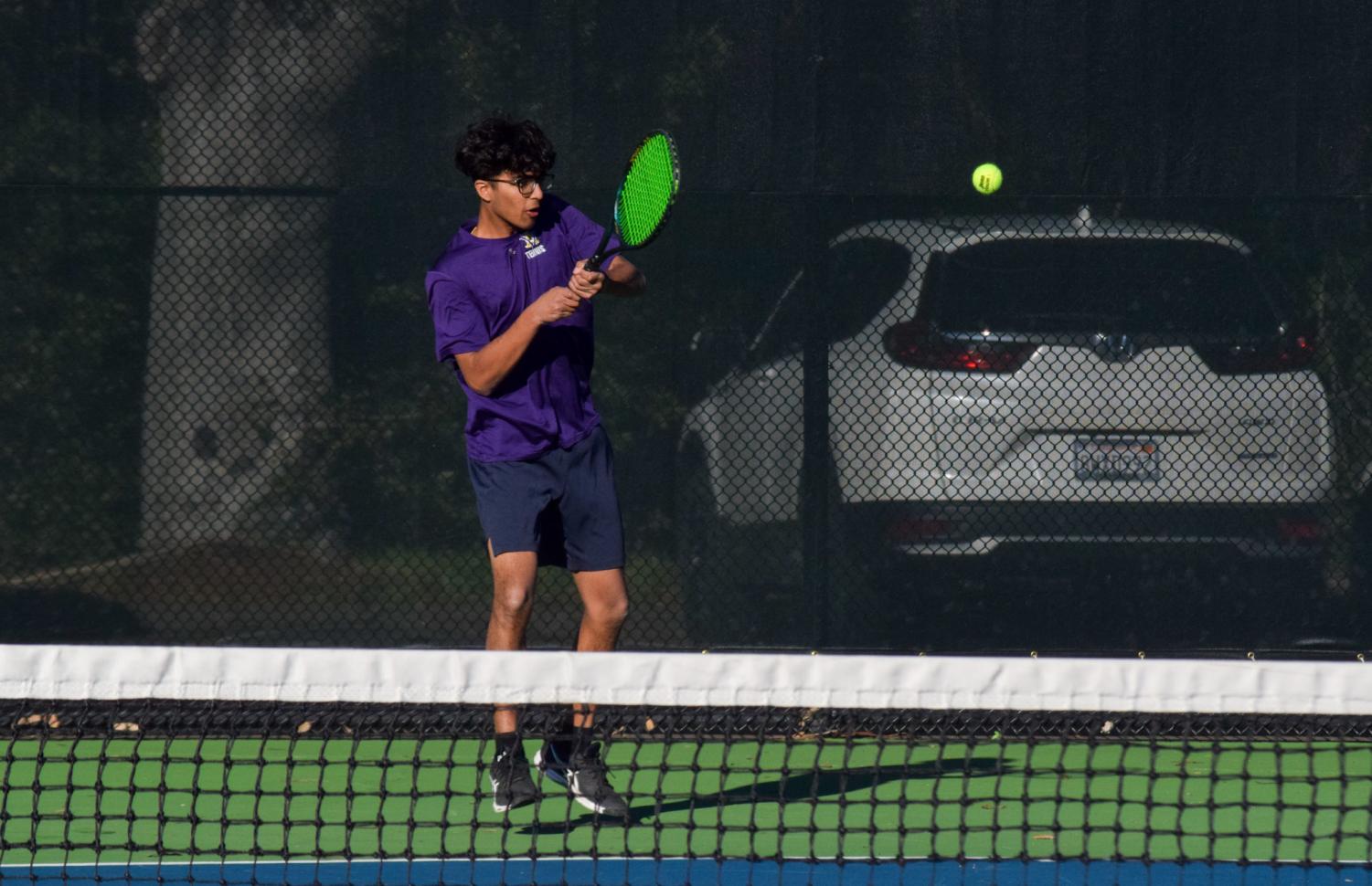 Boys Varsity Tennis Preseason vs. Miramonte High School