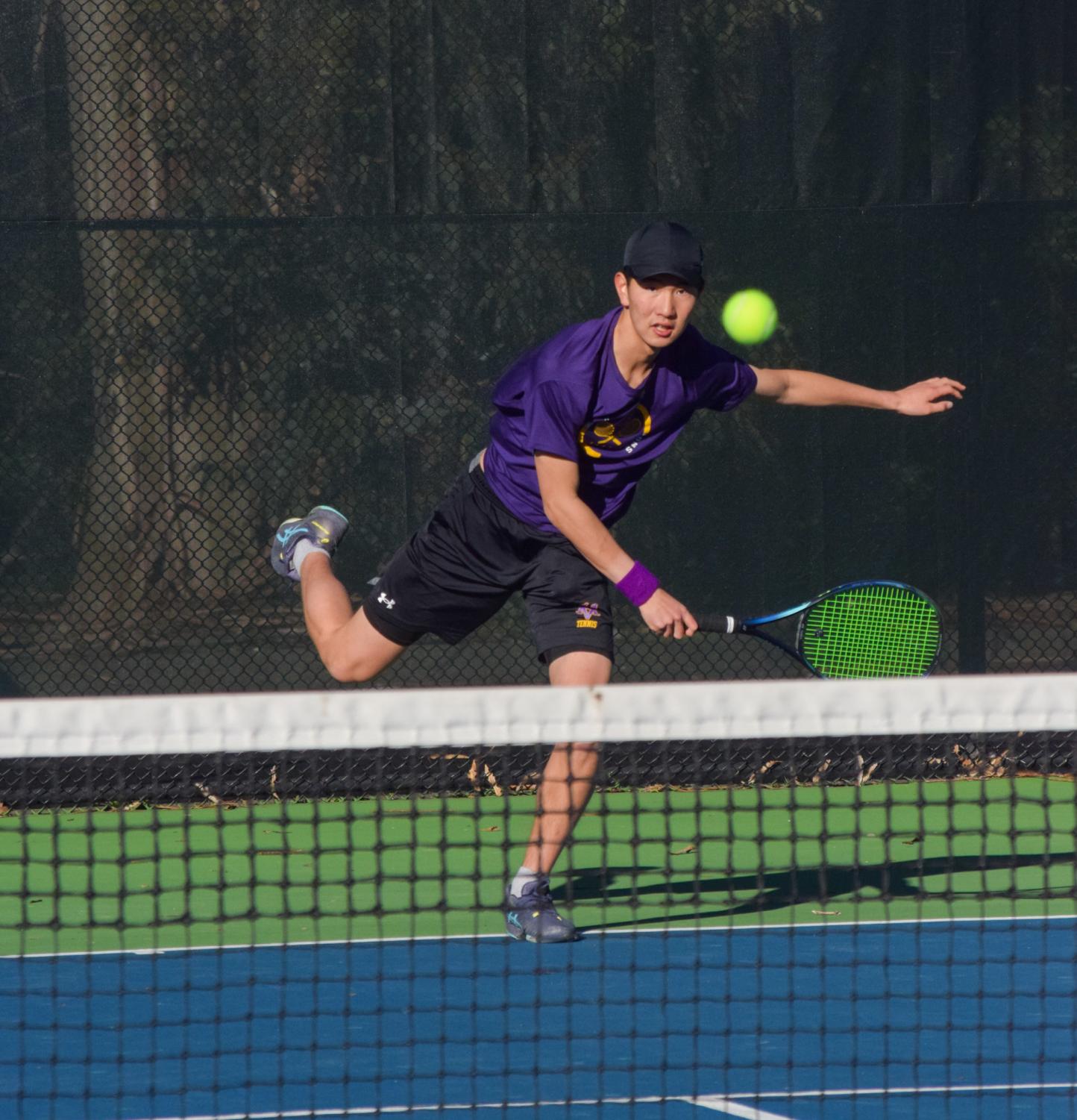 Boys Varsity Tennis Preseason vs. Miramonte High School
