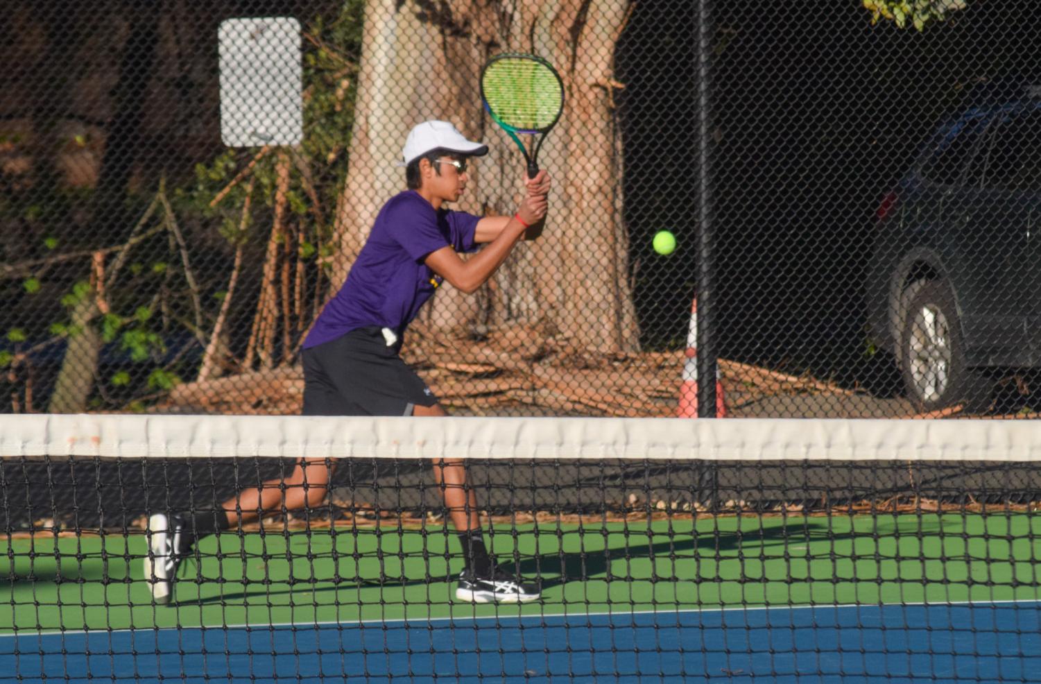 Boys Varsity Tennis Preseason vs. Miramonte High School
