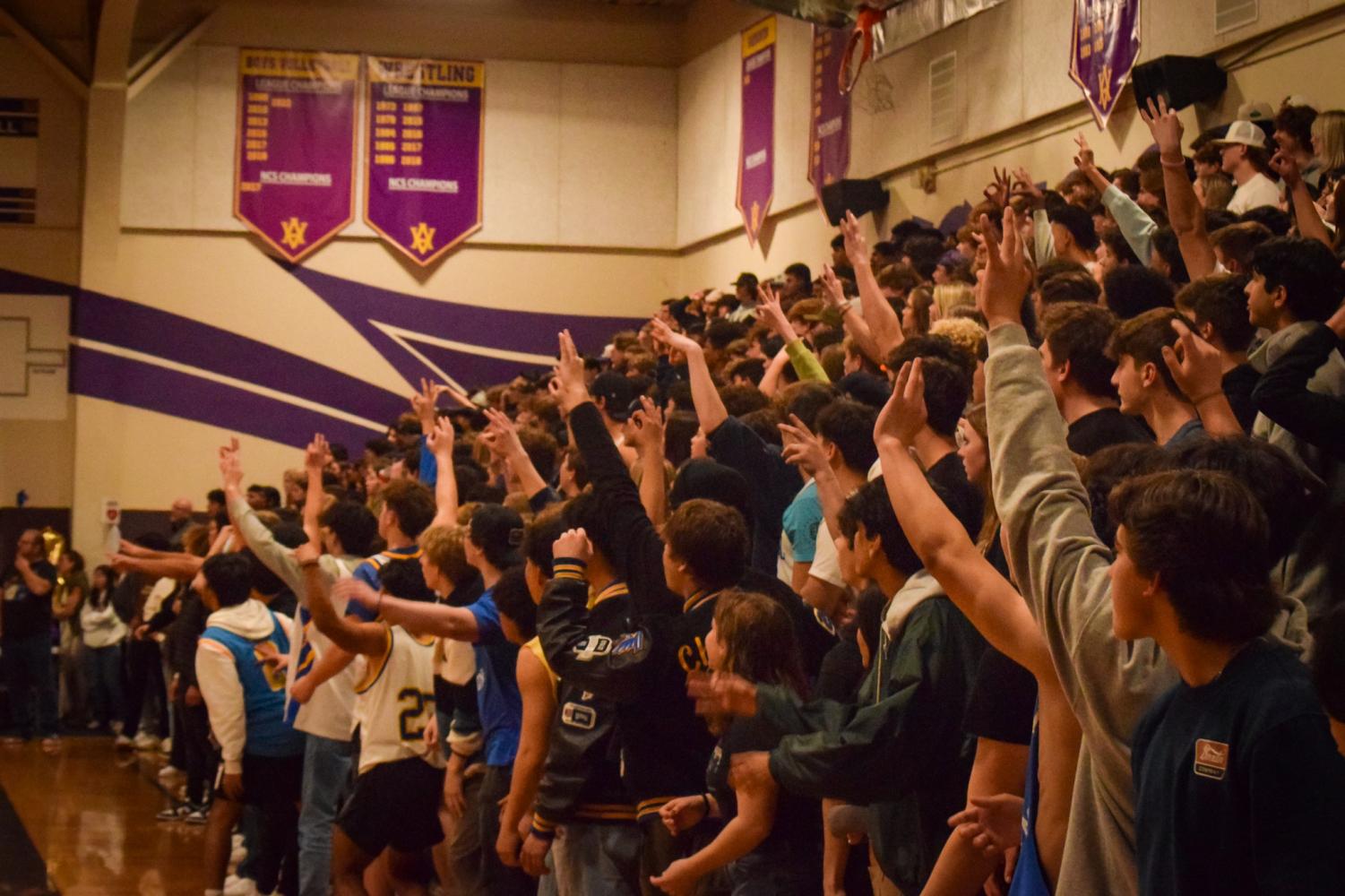 Boys Varsity Basketball defeats Foothill on Senior Night