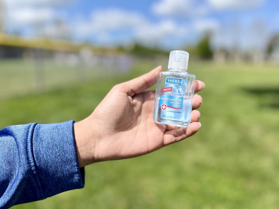  Hand sanitizers played a vital role in daily life during the pandemic, and numerous students on campus still use them as a precautionary measure.