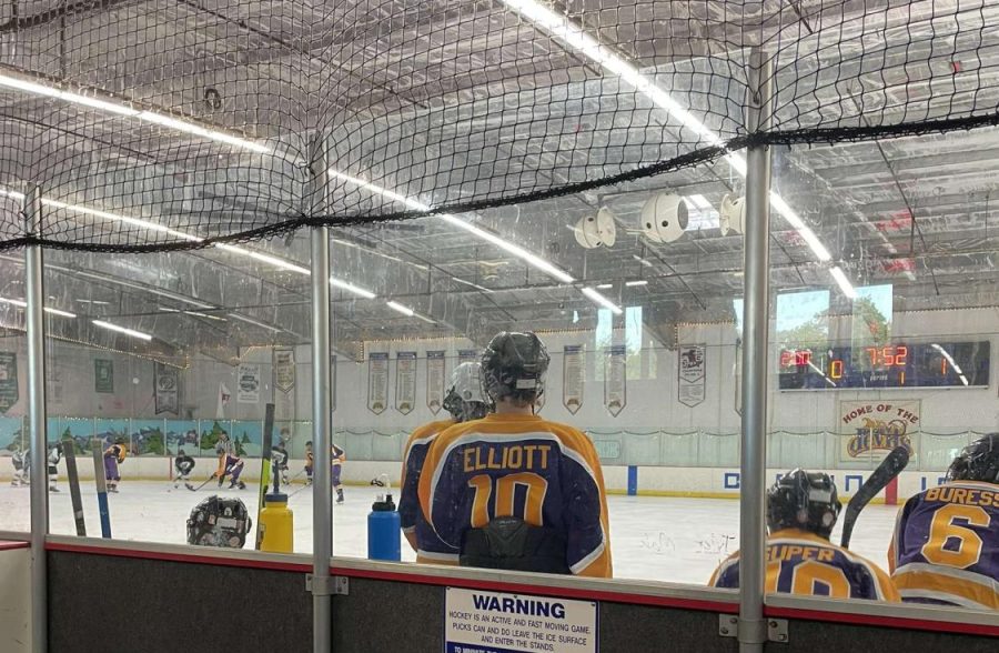 The AVHS club hockey team play games every Saturday and Sunday. 