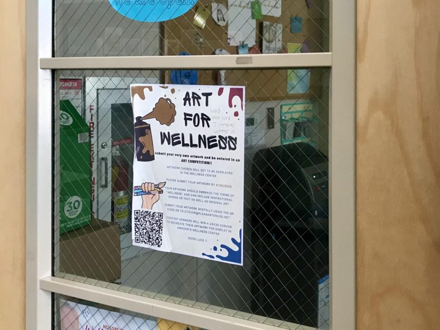 During the first few weeks of April, the AV Wellness Center hosted an art contest, in which winning pieces will be used to decorate the room.