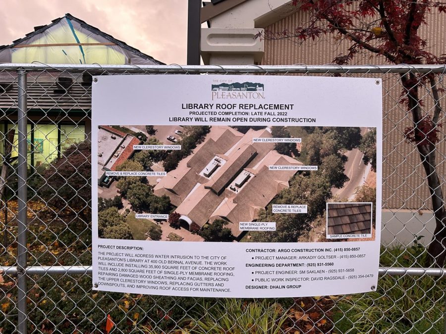 The deadline for the Library Roof Replacement Project was extended from fall 2022 to summer 2023 due to lasting unforeseen issues from the librarys initial construction.