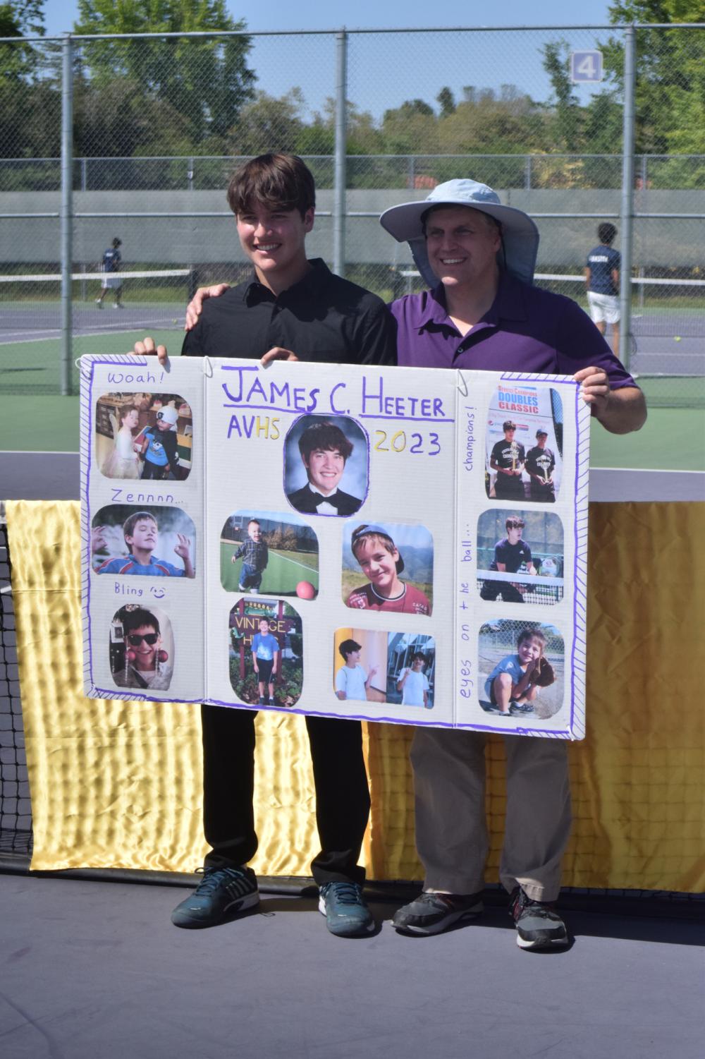 Amador Boys Varsity Tennis Senior Night: 9-0 vs. Dublin High