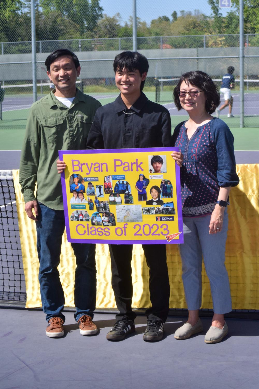 Amador Boys Varsity Tennis Senior Night: 9-0 vs. Dublin High
