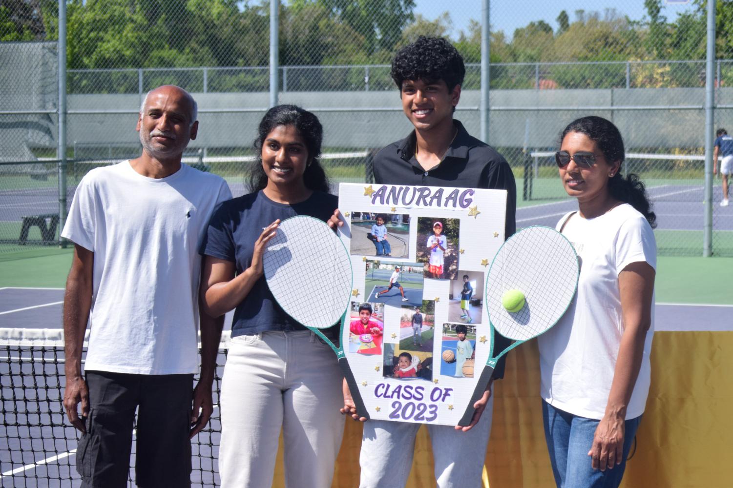 Amador Boys Varsity Tennis Senior Night: 9-0 vs. Dublin High