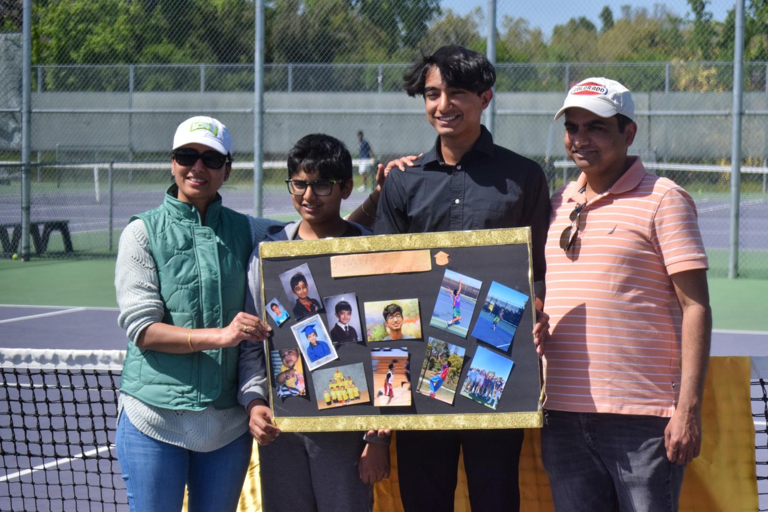 Amador Boys Varsity Tennis Senior Night: 9-0 vs. Dublin High