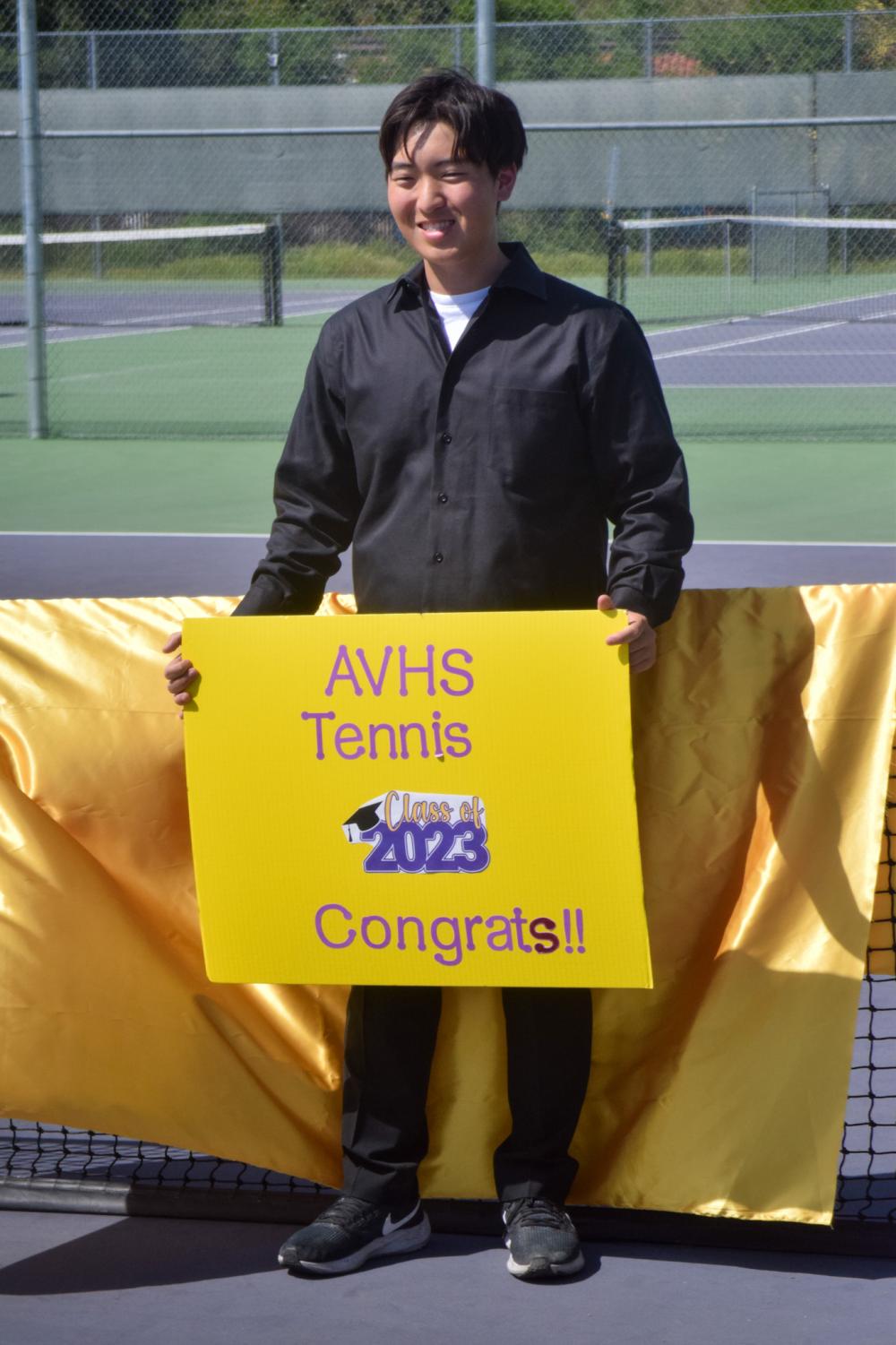 Amador Boys Varsity Tennis Senior Night: 9-0 vs. Dublin High