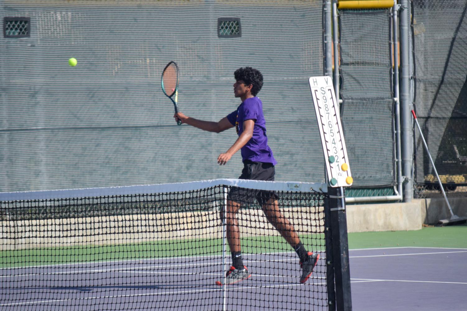 Amador Boys Varsity Tennis Senior Night: 9-0 vs. Dublin High