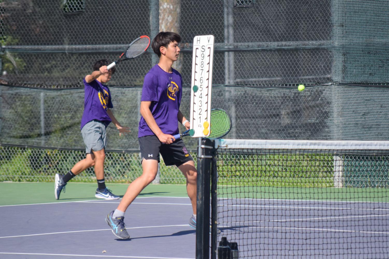 Amador Boys Varsity Tennis Senior Night: 9-0 vs. Dublin High