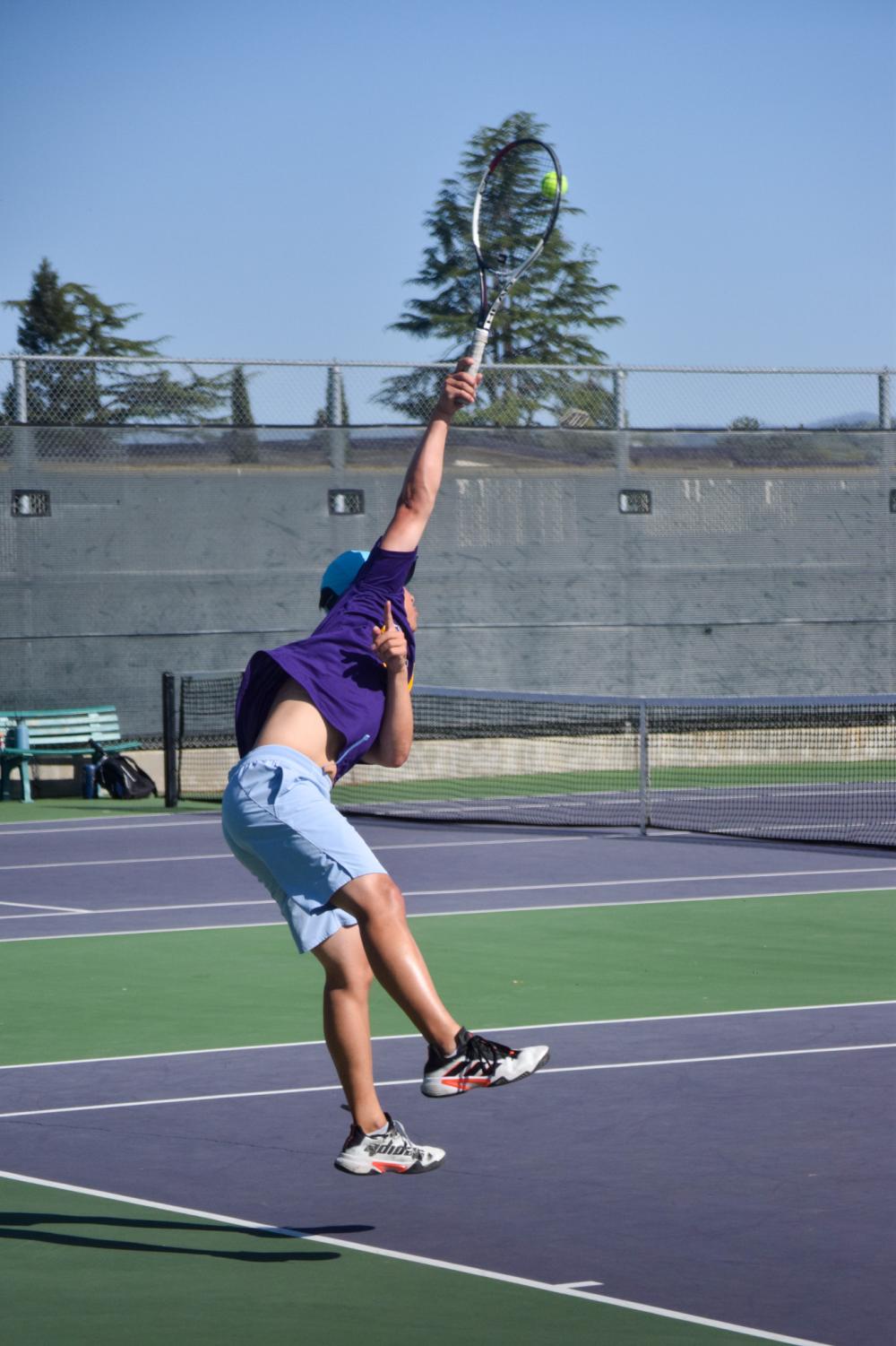Amador Boys Varsity Tennis Senior Night: 9-0 vs. Dublin High