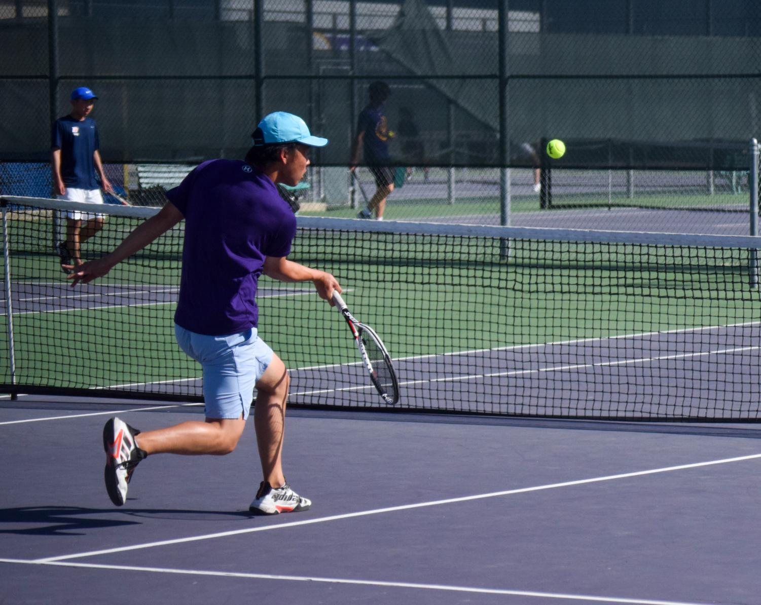 Amador Boys Varsity Tennis Senior Night: 9-0 vs. Dublin High
