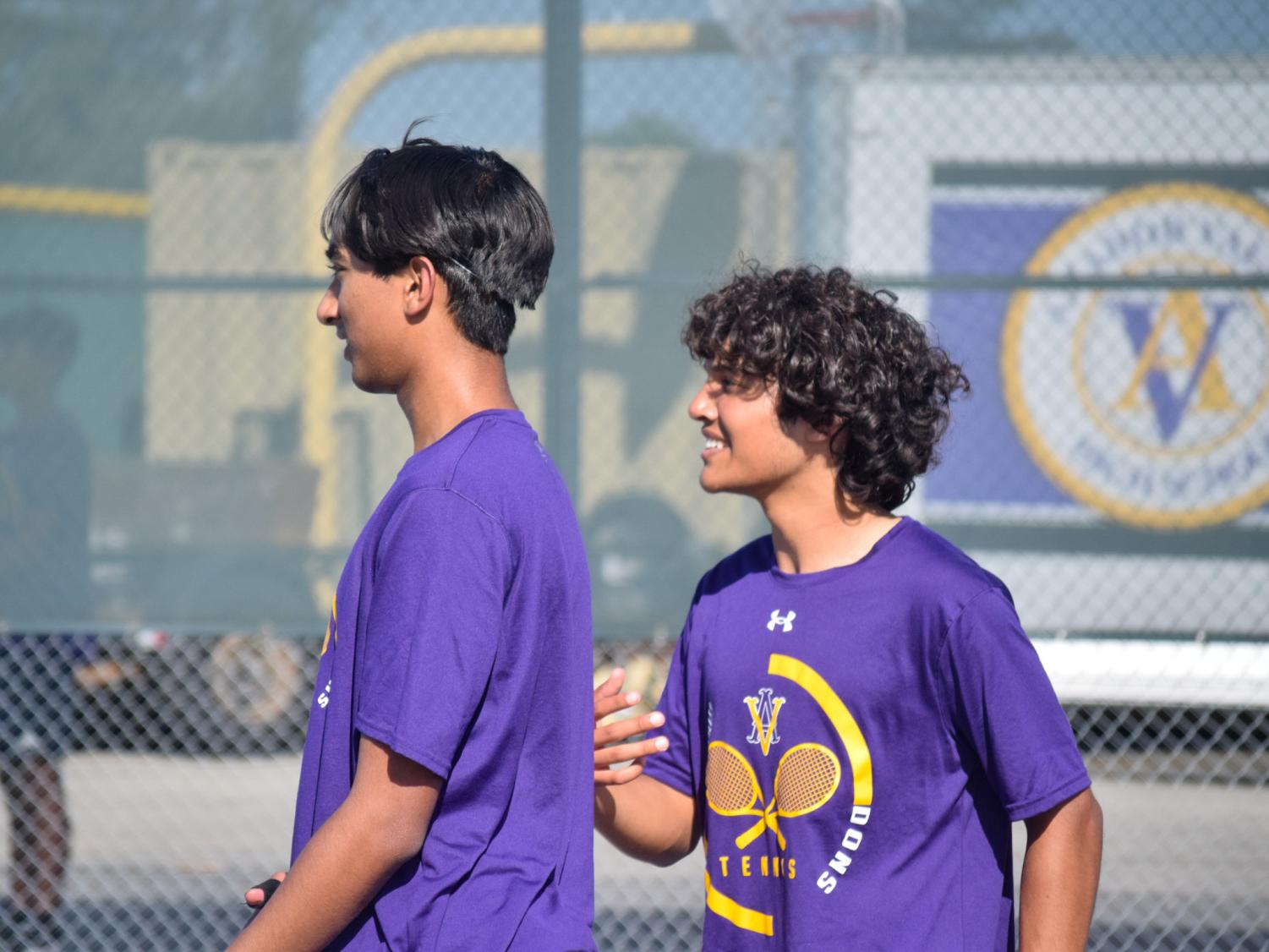 Amador Boys Varsity Tennis Senior Night: 9-0 vs. Dublin High