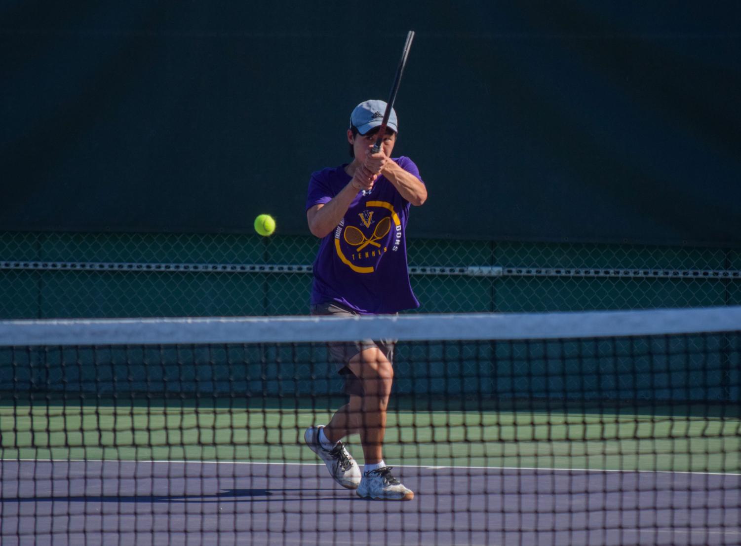 Amador Boys Varsity Tennis Senior Night: 9-0 vs. Dublin High