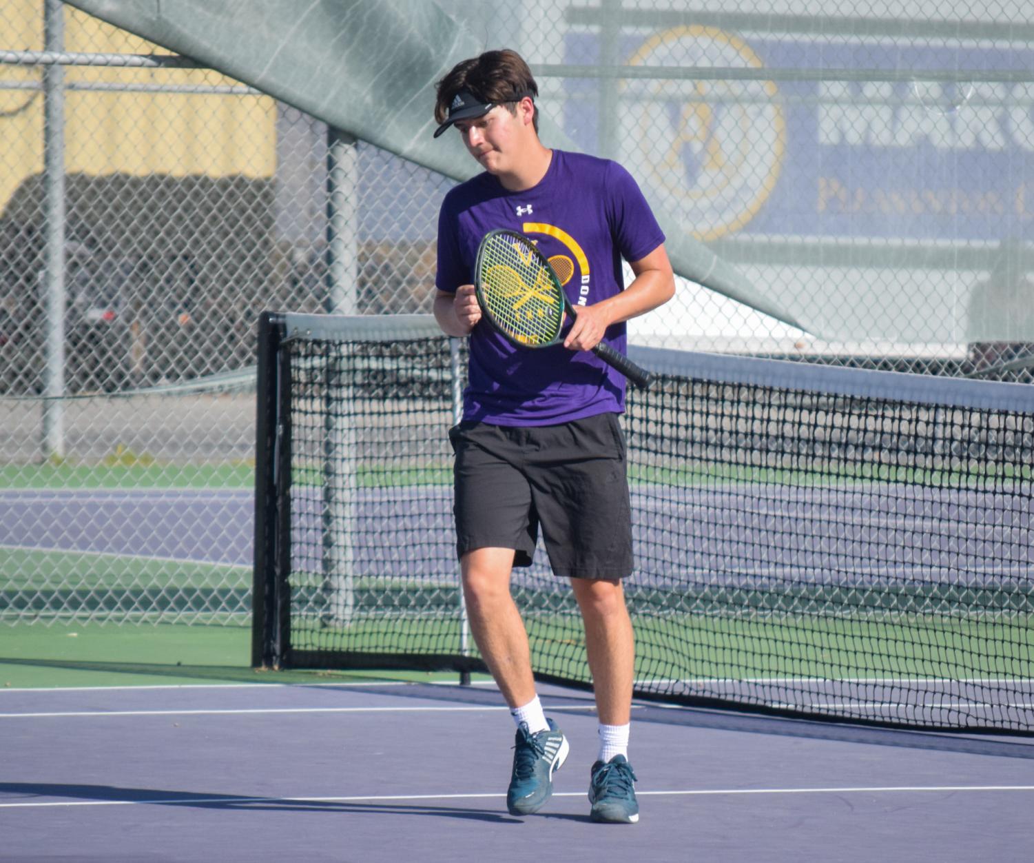 Amador Boys Varsity Tennis Senior Night: 9-0 vs. Dublin High