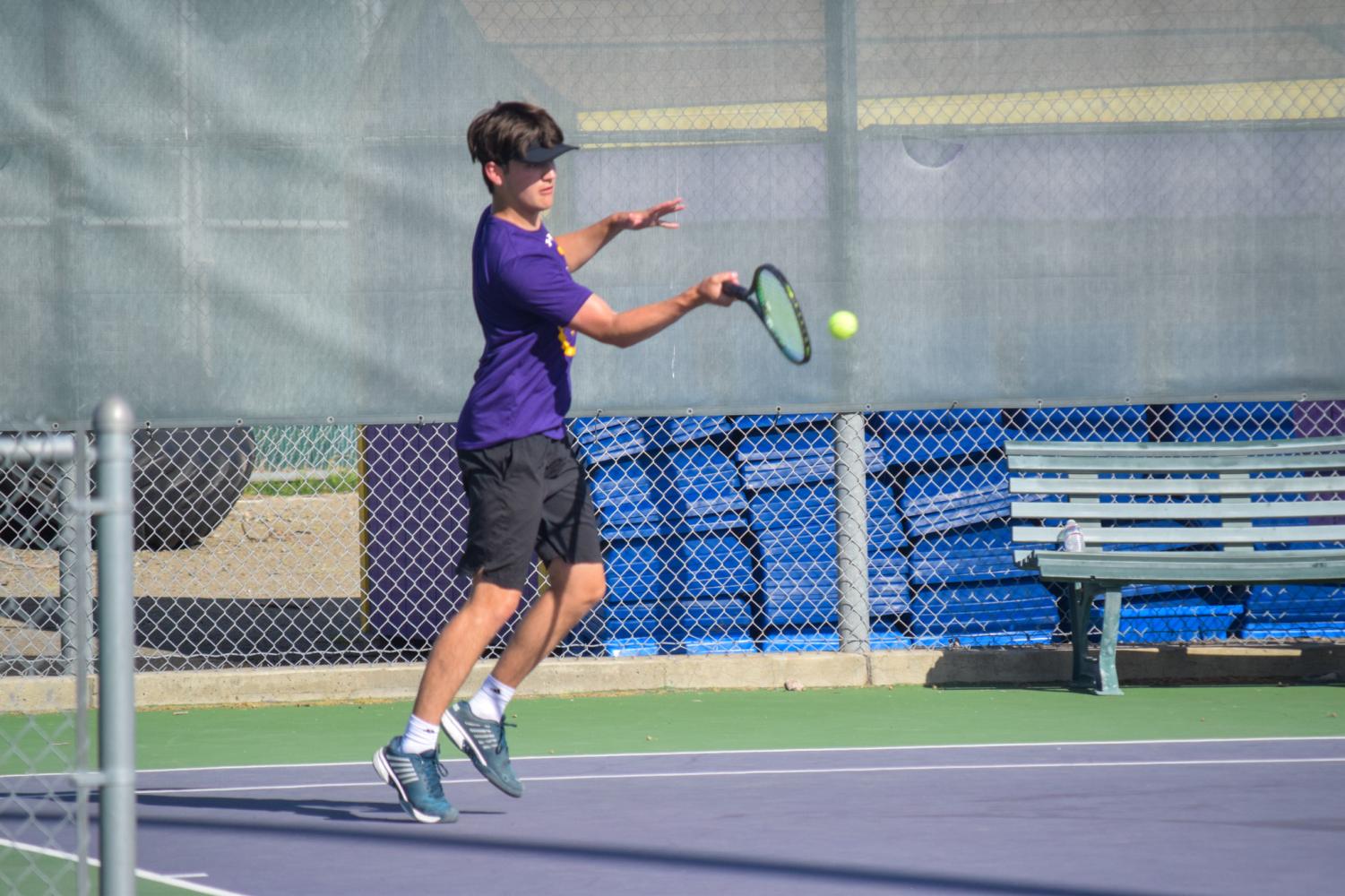 Amador Boys Varsity Tennis Senior Night: 9-0 vs. Dublin High