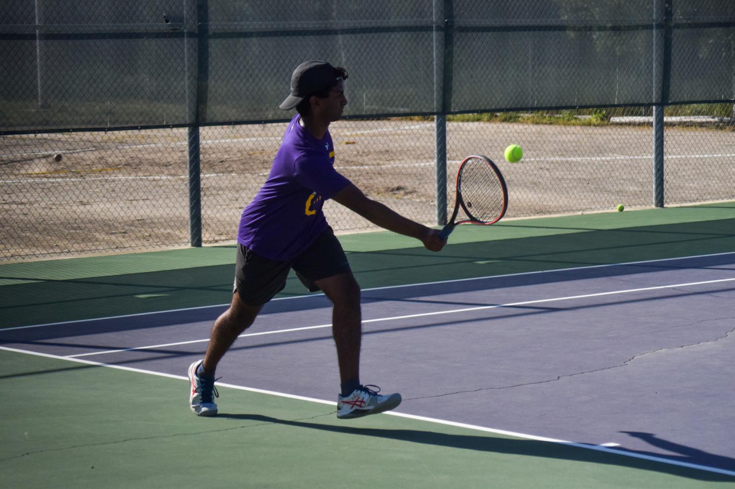 Amador Boys Varsity Tennis Senior Night: 9-0 vs. Dublin High