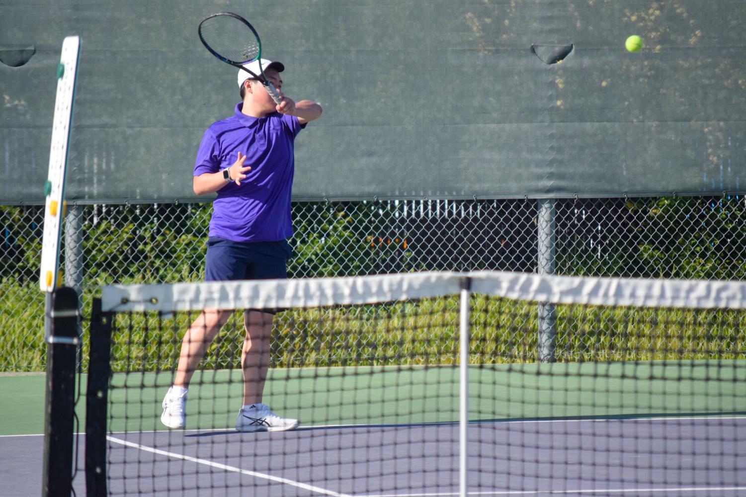 Amador Boys Varsity Tennis Senior Night: 9-0 vs. Dublin High