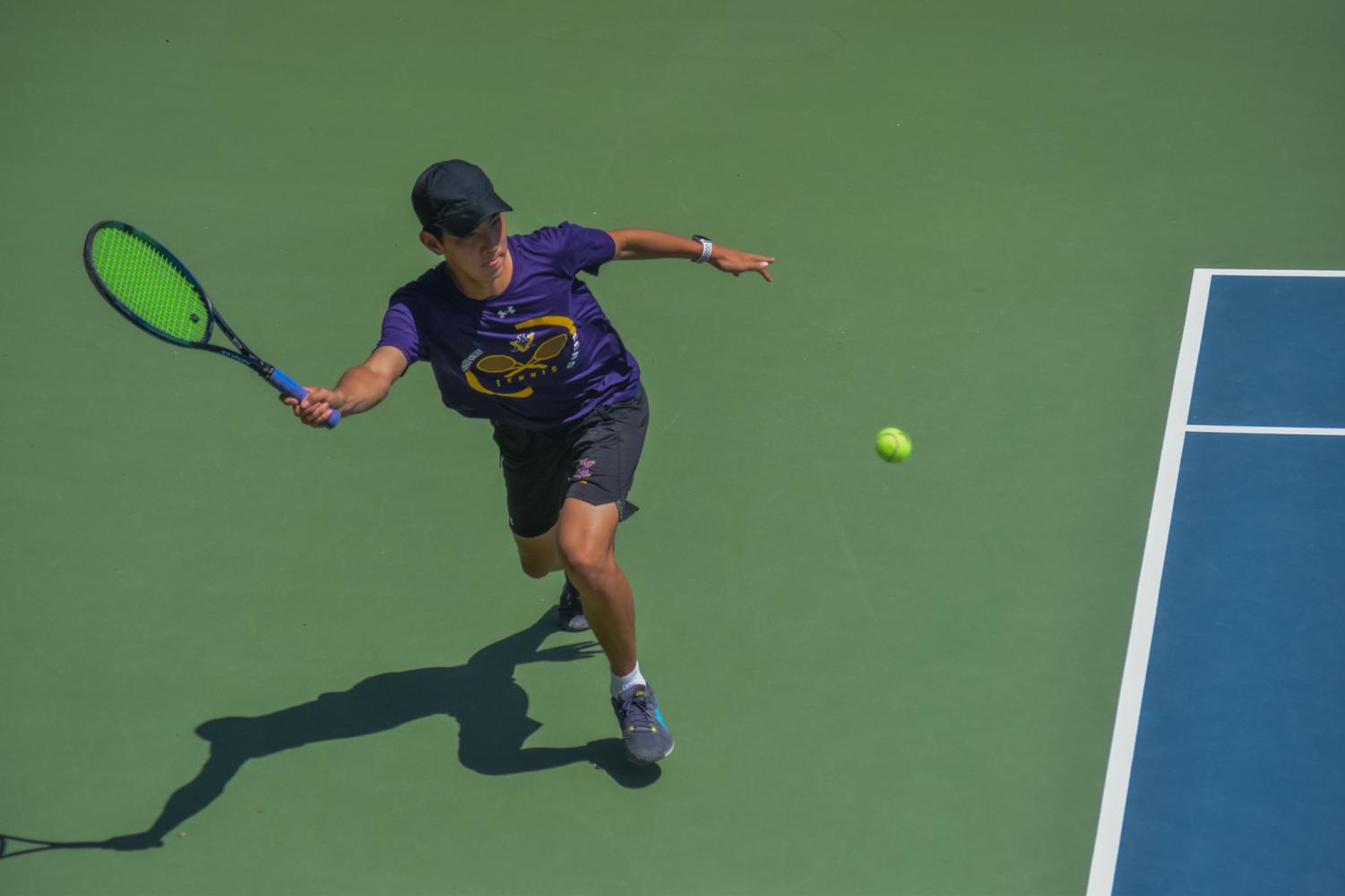 Amador Valley Boys Varsity Tennis at Annual Ebal Tournament