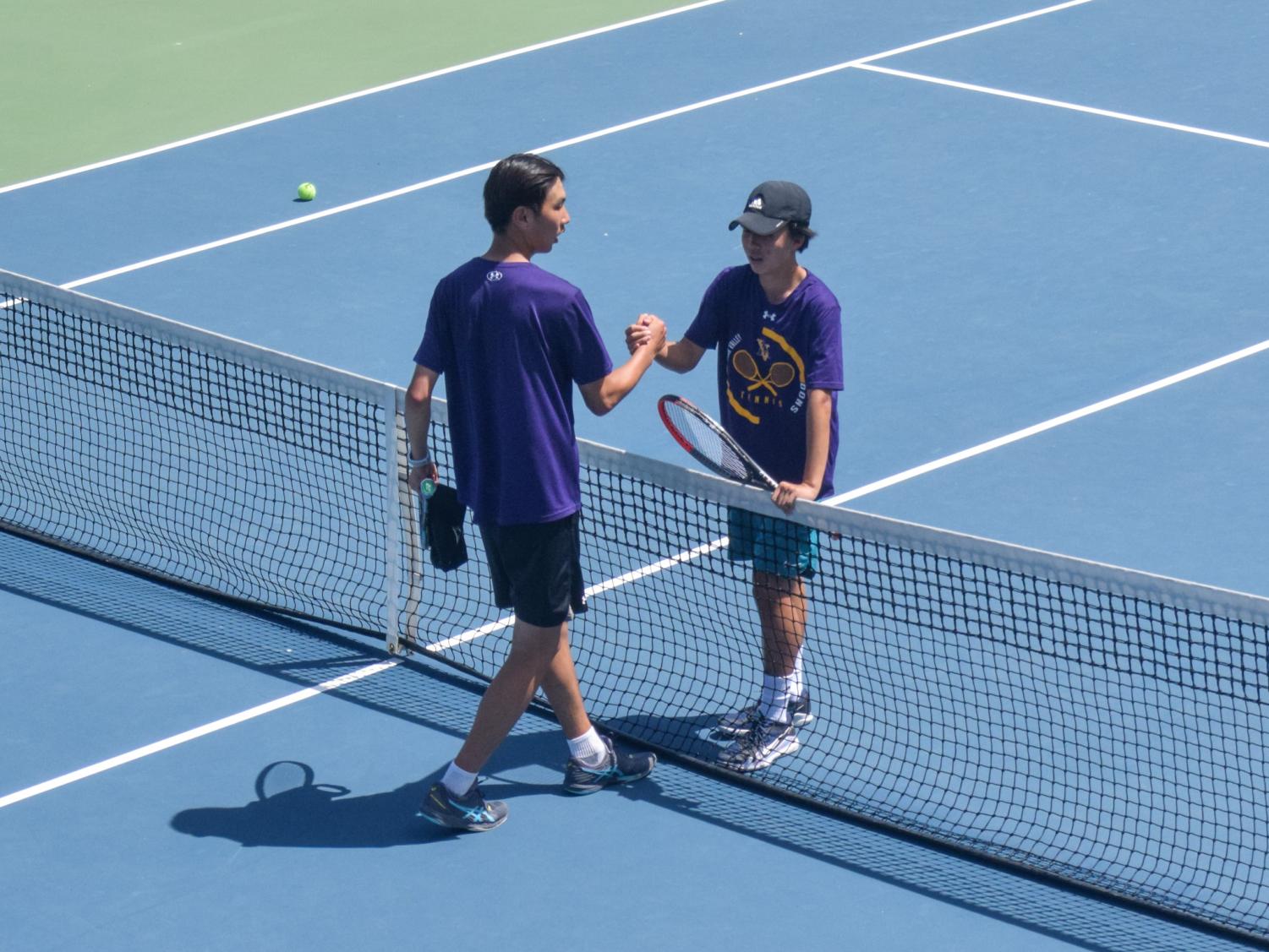 Amador Valley Boys Varsity Tennis at Annual Ebal Tournament