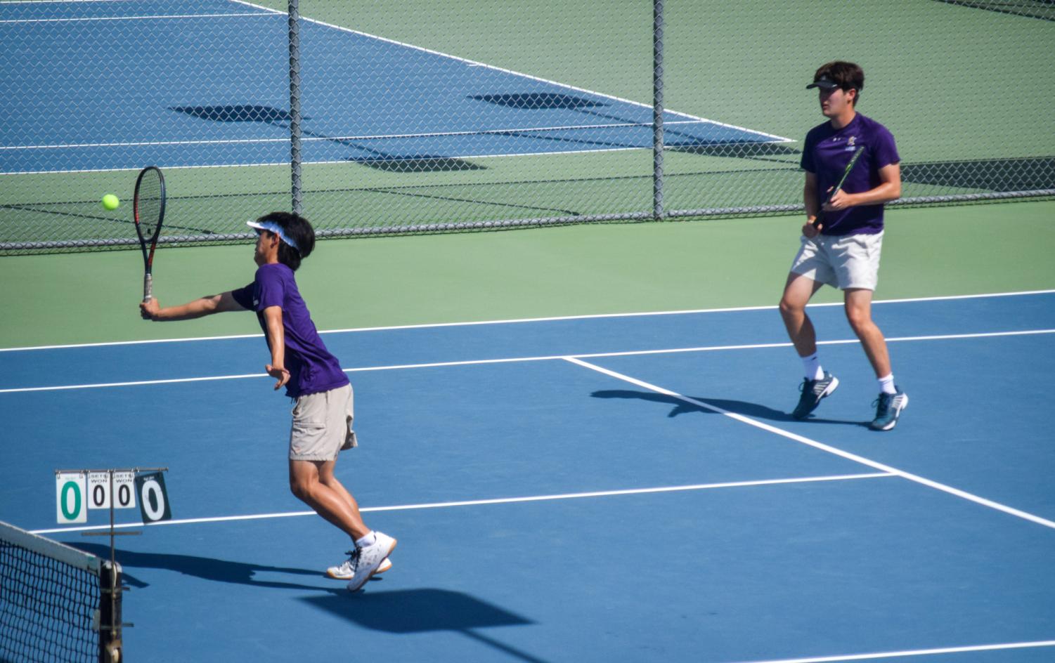 Amador Valley Boys Varsity Tennis at Annual Ebal Tournament