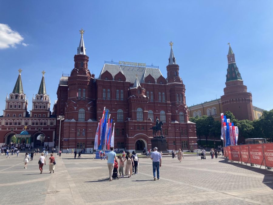 The Red Square in Russia is a historically and culturally significant landmark, known for its iconic architecture and as a symbol of national pride.