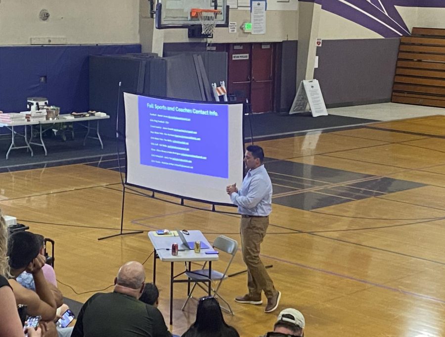 Michael Jaramillo goes over all the sports coaches and how to contact them.