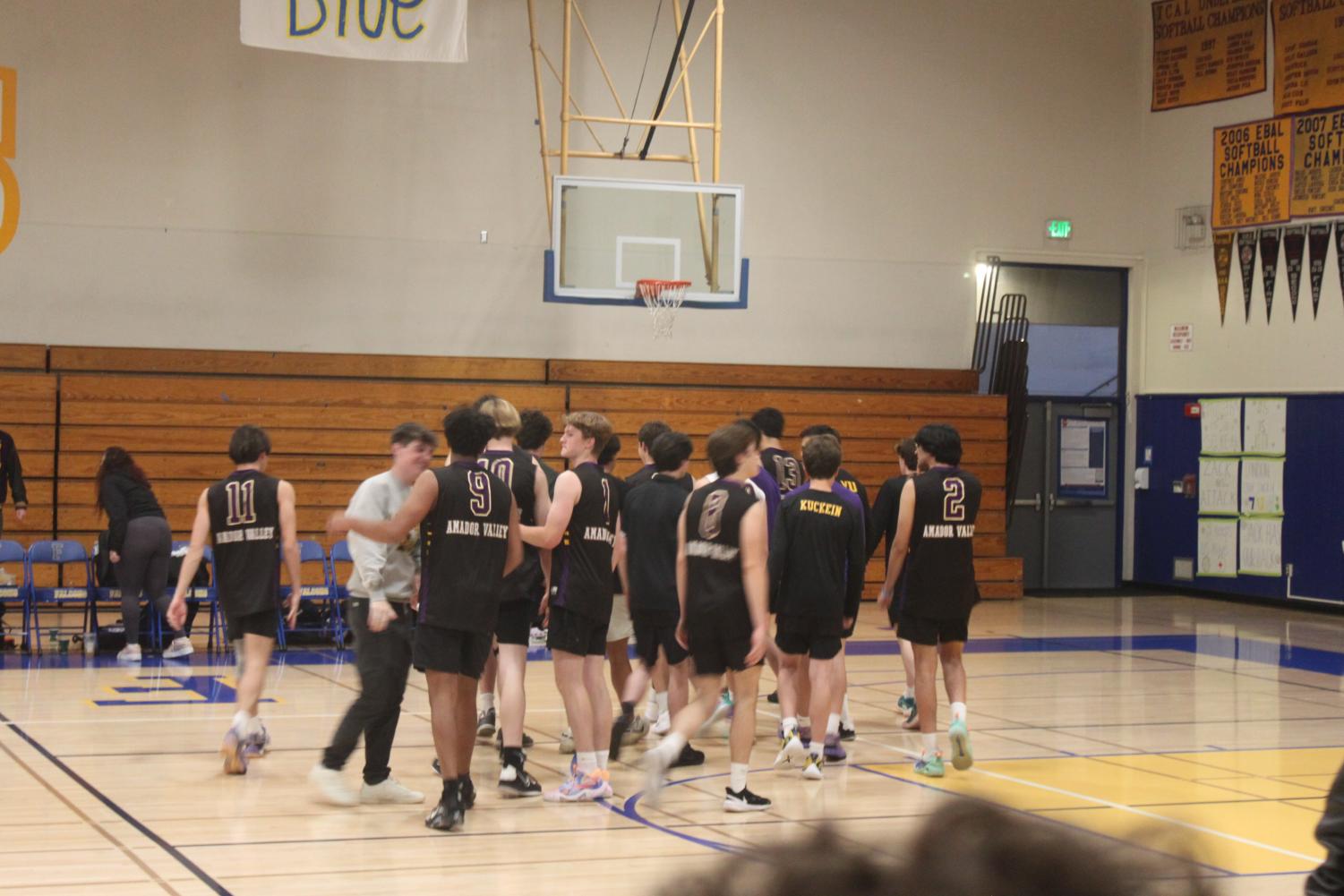 Amador Boys Varsity Volleyball Defeats Foothill 3-1 to become NCS Champions