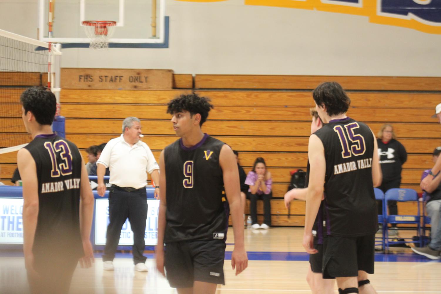 Amador Boys Varsity Volleyball Defeats Foothill 3-1 to become NCS Champions