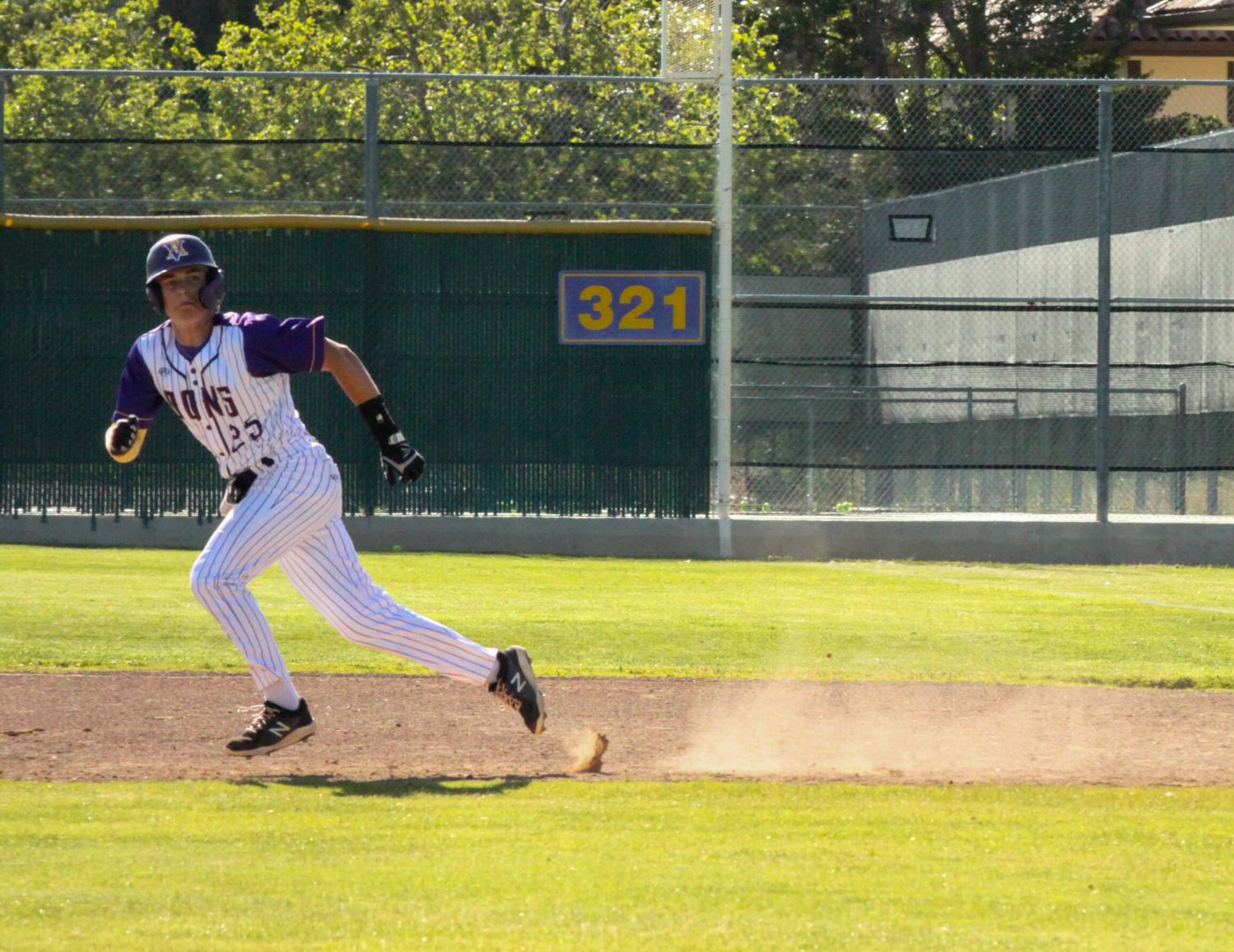 Amador Varsity Baseball takes on San Ramon Valley High in EBAL Tournament Semifinals