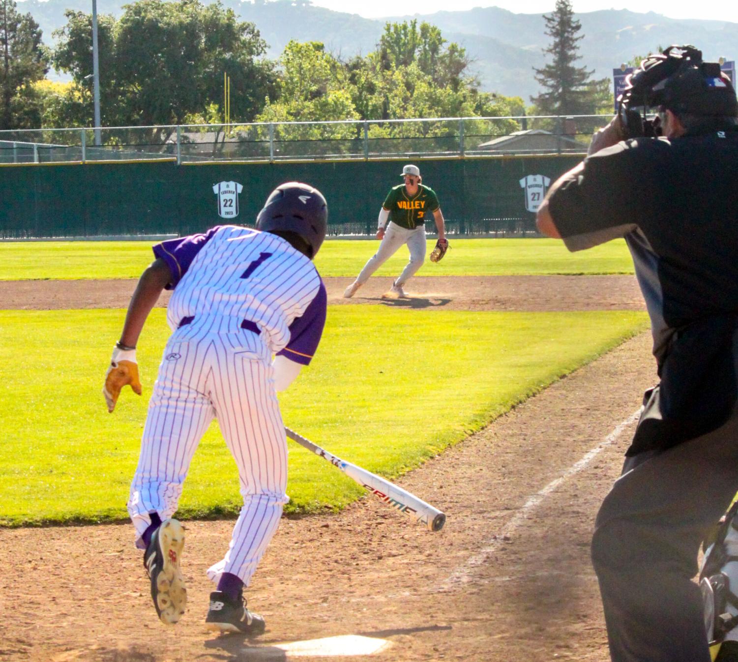 Amador Varsity Baseball takes on San Ramon Valley High in EBAL Tournament Semifinals