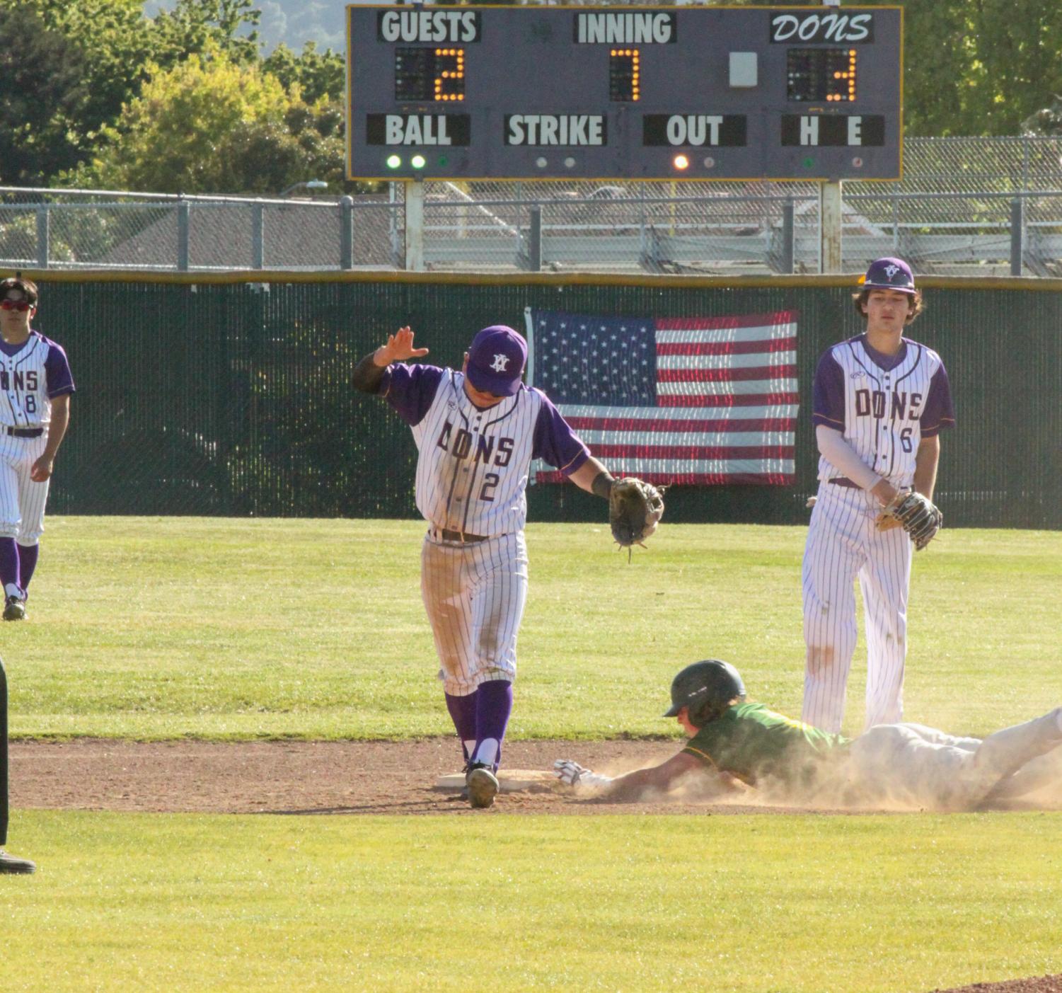 Amador Varsity Baseball takes on San Ramon Valley High in EBAL Tournament Semifinals