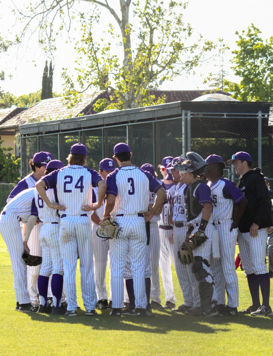 Amador Varsity Baseball takes on San Ramon Valley High in EBAL Tournament Semifinals