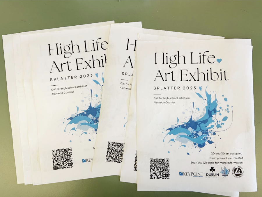 The+High+Life+Art+Exhibit+is+advertising+through+flyers+with+a+scannable+QR+code%2C+which+leads+to+an+interest+form.+