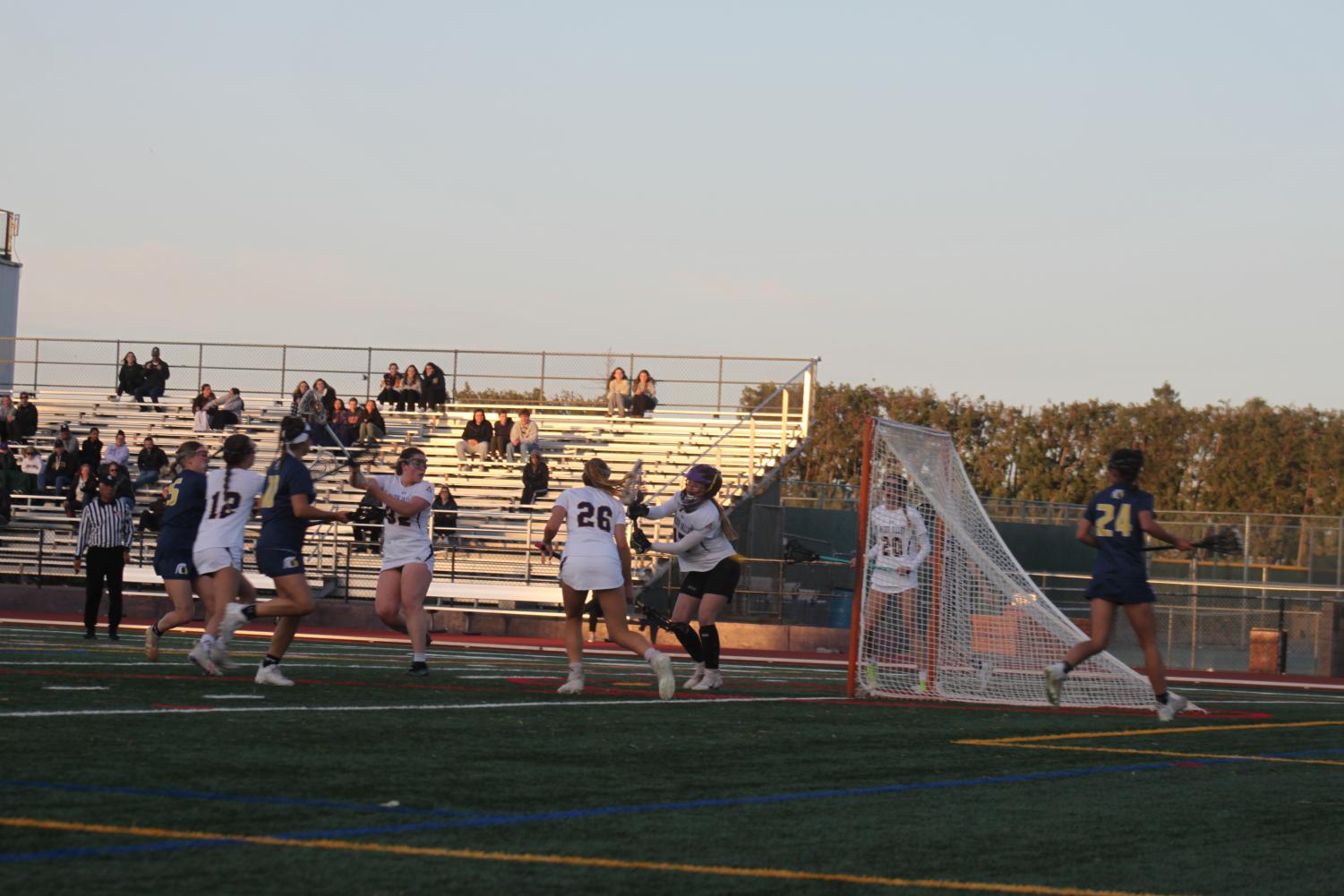 Girls Varsity Lacrosse in NCS Semifinals vs. Oak Ridge